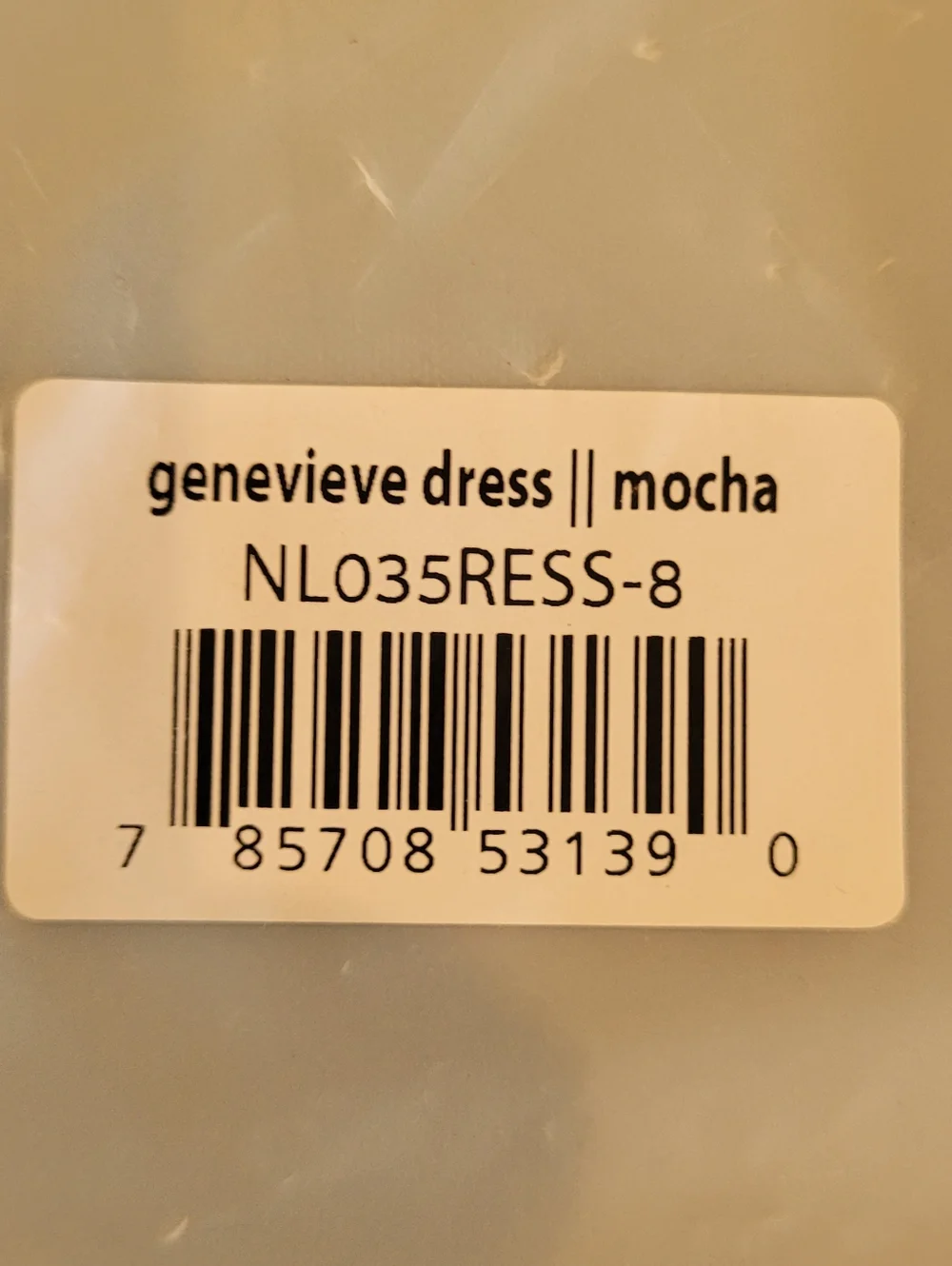 Noralee Genevieve Dress In Color Mocha Size 8 - Picture 9 of 10